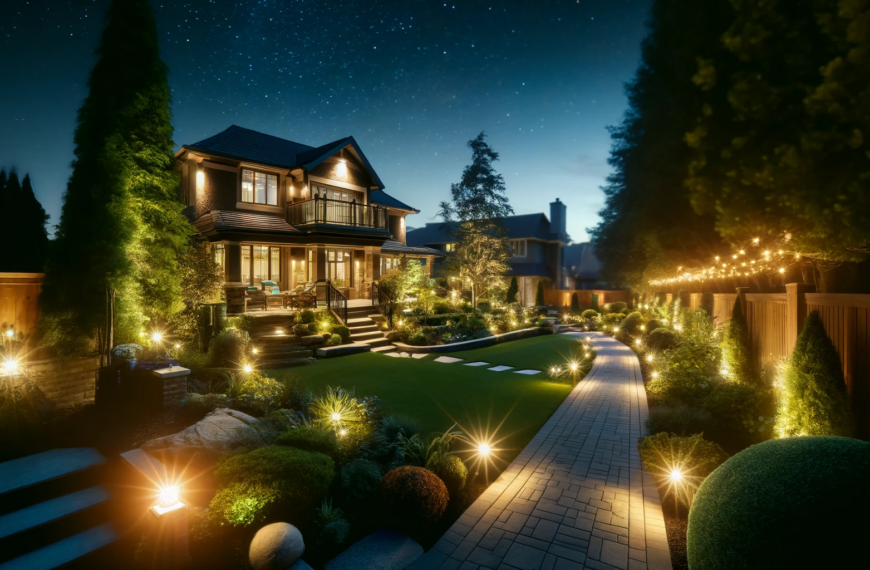 Average Cost of Home Outdoor Landscape Lighting