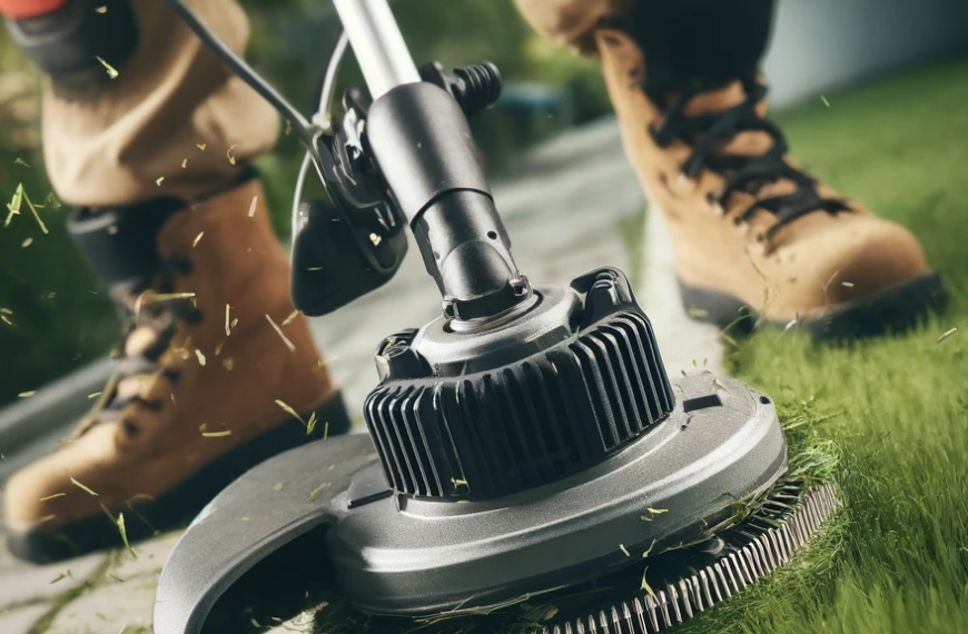 How to Cut Grass with a String Trimmer