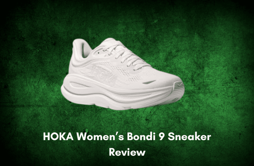 HOKA Women’s Bondi 9 Sneaker Review